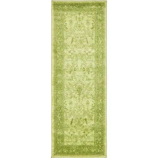 Rug Unique Loom La Jolla Light Green Runner 2' 2 x 6' 0