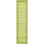 Rug Unique Loom La Jolla Light Green Runner 2' 7 x 10' 0