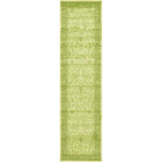 Rug Unique Loom La Jolla Light Green Runner 2' 7 x 10' 0