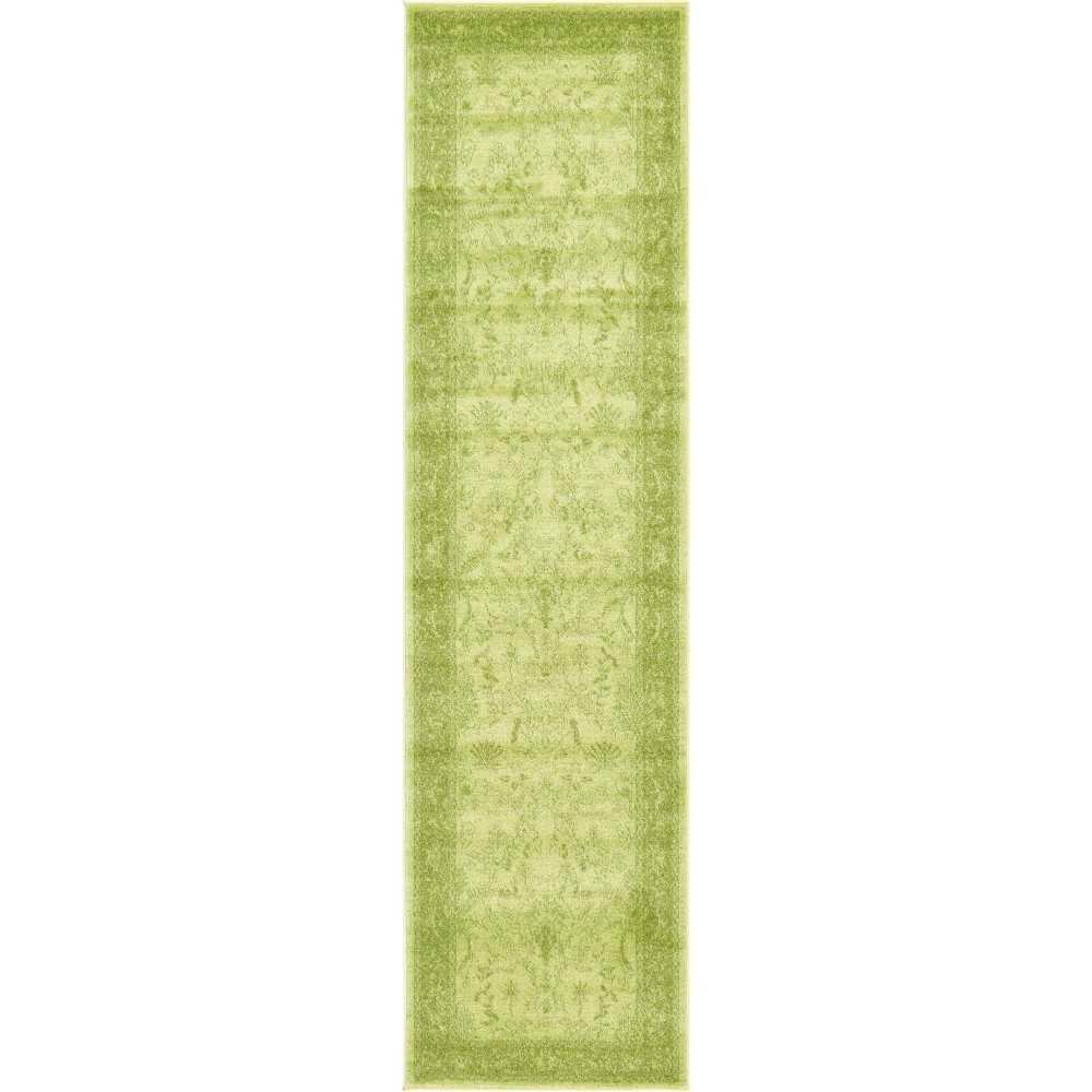 Rug Unique Loom La Jolla Light Green Runner 2' 7 x 10' 0