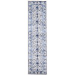 Rug Unique Loom La Jolla Blue Runner 2' 7 x 10' 0