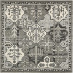 Rug Unique Loom La Jolla Ivory Square 6' 0 x 6' 0