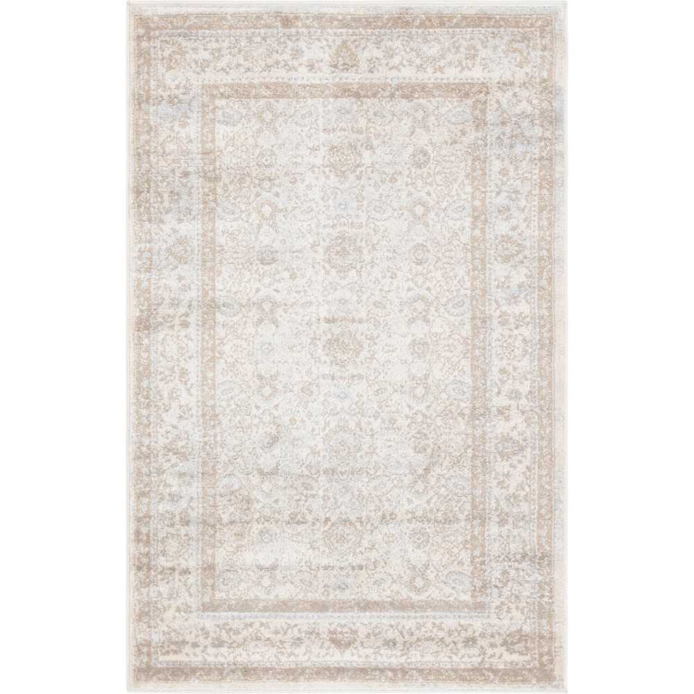 Rug Unique Loom Leila Light Brown Rectangular 3' 3 x 5' 3