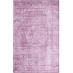 Rug Unique Loom Leila Violet Rectangular 5' 0 x 8' 0