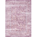 Rug Unique Loom Leila Violet Rectangular 7' 0 x 10' 0