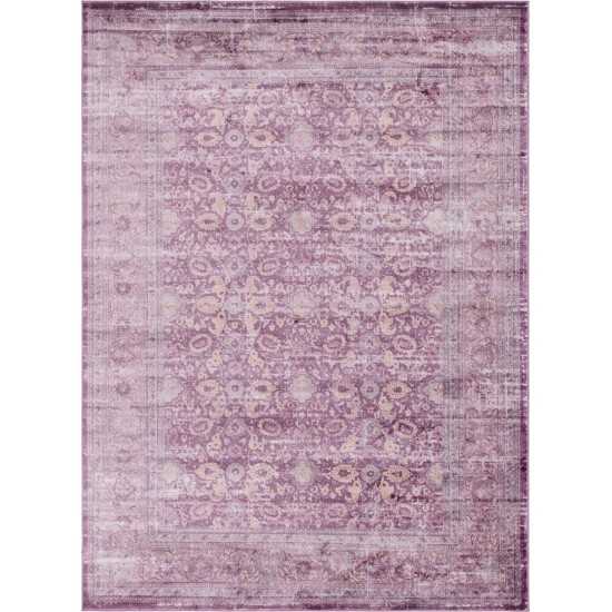 Rug Unique Loom Leila Violet Rectangular 8' 0 x 11' 0