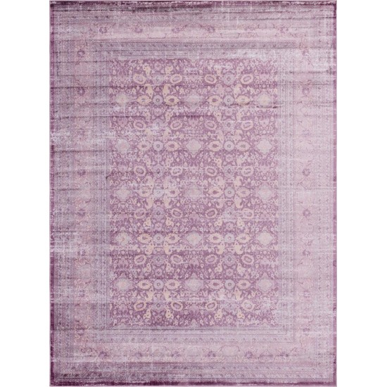 Rug Unique Loom Leila Violet Rectangular 9' 10 x 13' 0