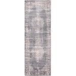 Rug Unique Loom Leila Gray Runner 2' 2 x 6' 0