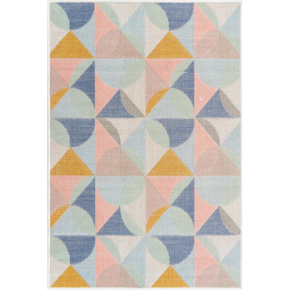 Rug Unique Loom Lotus Multi Rectangular 2' 2 x 3' 0