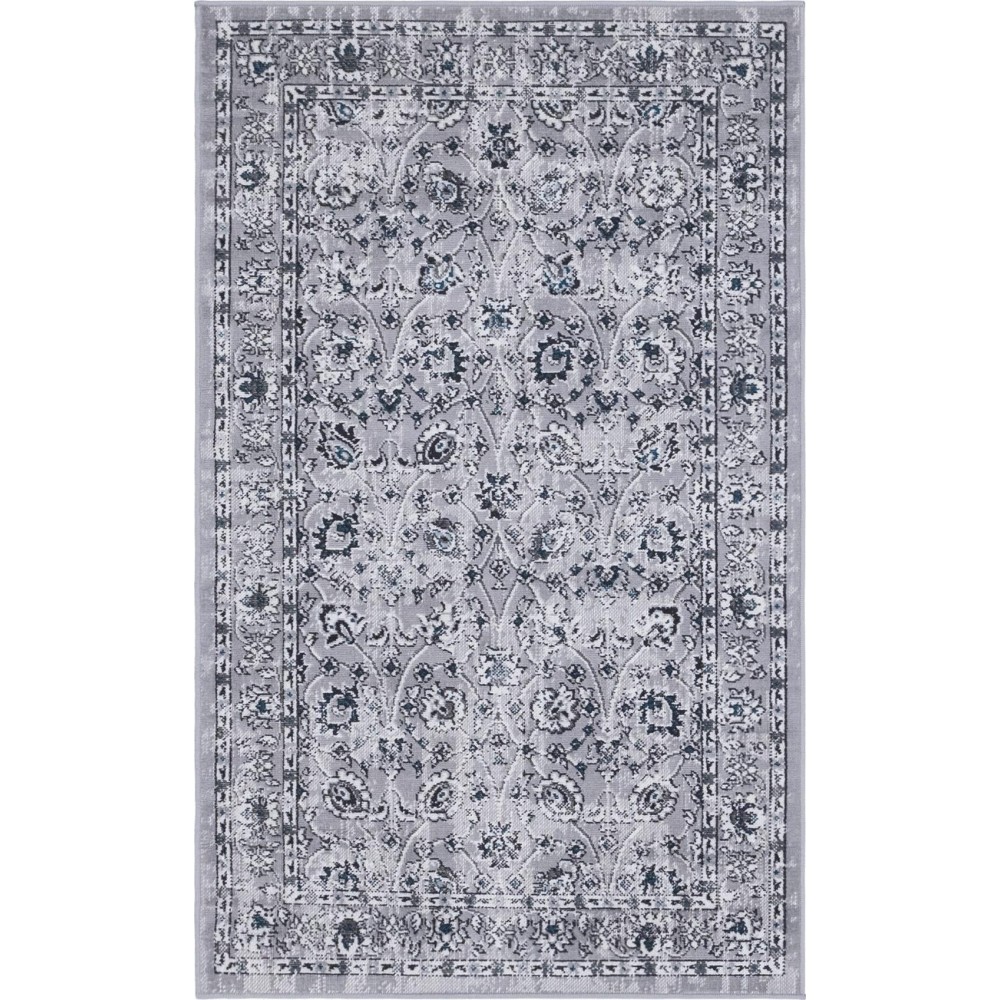 Rug Unique Loom Aarhus Gray Rectangular 3' 0 x 5' 0 Rug Unique Loom Aarhus Gray Rectangular 3' 0 x 5' 0