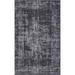 Rug Unique Loom Aarhus Dark Gray Rectangular 3' 0 x 5' 0