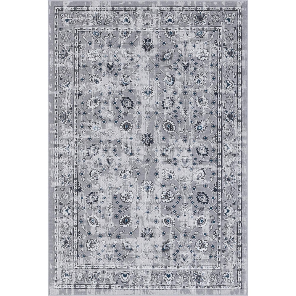 Rug Unique Loom Aarhus Gray Rectangular 6' 0 x 9' 0 Rug Unique Loom Aarhus Gray Rectangular 6' 0 x 9' 0