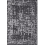 Rug Unique Loom Aarhus Dark Gray Rectangular 6' 0 x 9' 0