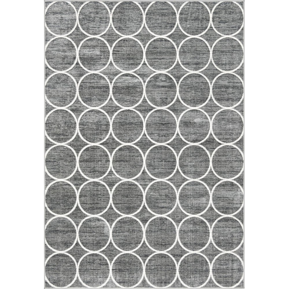 Rug Unique Loom Matrix Trellis Dark Gray Rectangular 7' 0 x 10' 0 Rug Unique Loom Matrix Trellis Dark Gray Rectangular 7' 0 x 10' 0