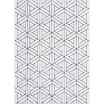 Rug Unique Loom Matrix Trellis Ivory Rectangular 7' 0 x 10' 0
