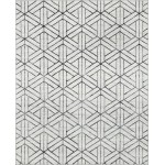 Rug Unique Loom Matrix Trellis Ivory Rectangular 8' 0 x 10' 0