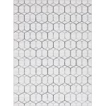 Rug Unique Loom Matrix Trellis Ivory Rectangular 9' 0 x 12' 0