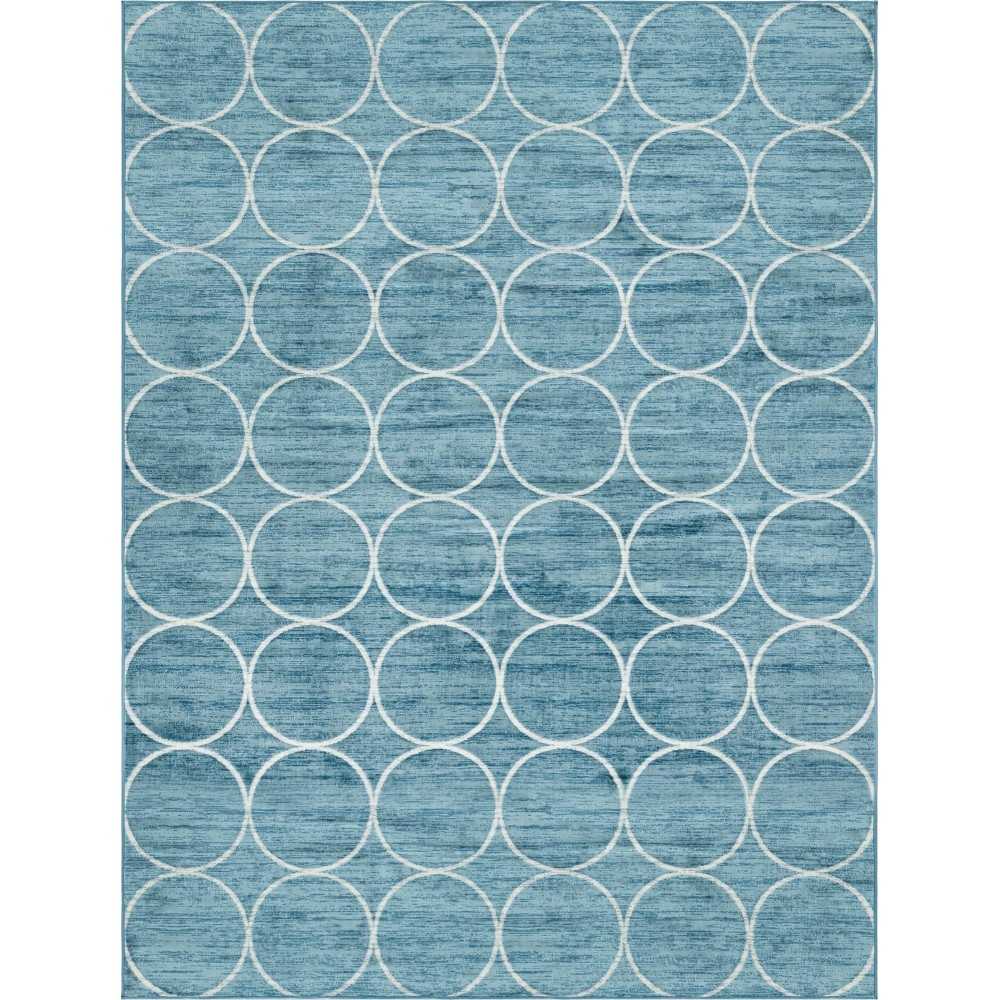 Rug Unique Loom Matrix Trellis Blue Rectangular 9' 0 x 12' 0 Rug Unique Loom Matrix Trellis Blue Rectangular 9' 0 x 12' 0