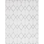 Rug Unique Loom Matrix Trellis Ivory Rectangular 9' 0 x 12' 0