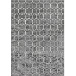 Rug Unique Loom Matrix Trellis Gray Rectangular 9' 10 x 14' 0