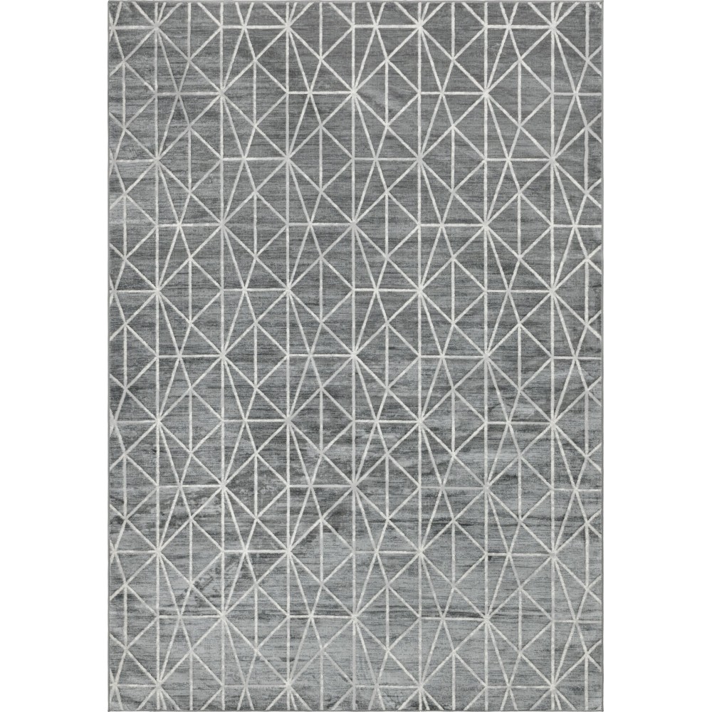 Rug Unique Loom Matrix Trellis Dark Gray Rectangular 9' 10 x 14' 0 Rug Unique Loom Matrix Trellis Dark Gray Rectangular 9' 10 x 14' 0