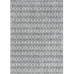 Rug Unique Loom Matrix Trellis Gray Rectangular 9' 10 x 14' 0