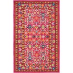 Rug Unique Loom Medici Fuchsia Rectangular 3' 3 x 5' 3