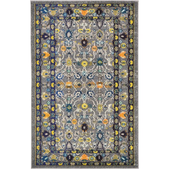 Rug Unique Loom Medici Gray Rectangular 3' 3 x 5' 3