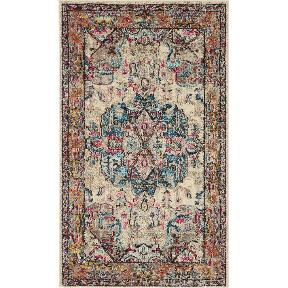 Rug Unique Loom Medici Beige Rectangular 3' 3 x 5' 3 Rug Unique Loom Medici Beige Rectangular 3' 3 x 5' 3