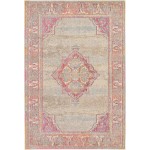 Rug Unique Loom Medici Beige Rectangular 4' 0 x 6' 0