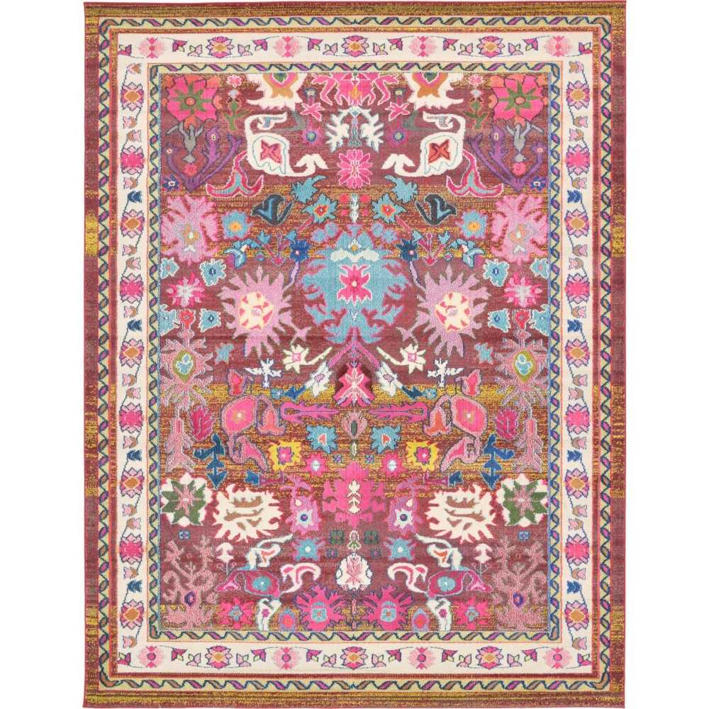 Rug Unique Loom Medici Multi Rectangular 9' 0 x 12' 0 Rug Unique Loom Medici Multi Rectangular 9' 0 x 12' 0