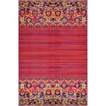 Rug Unique Loom Medici Fuchsia Rectangular 10' 6 x 16' 5