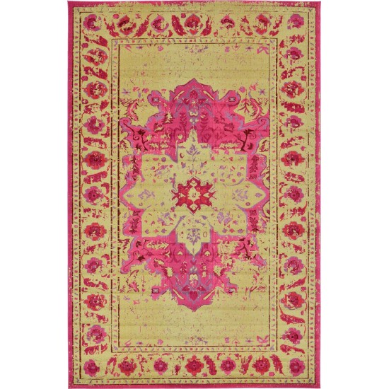 Rug Unique Loom Medici Pink Rectangular 10' 6 x 16' 5