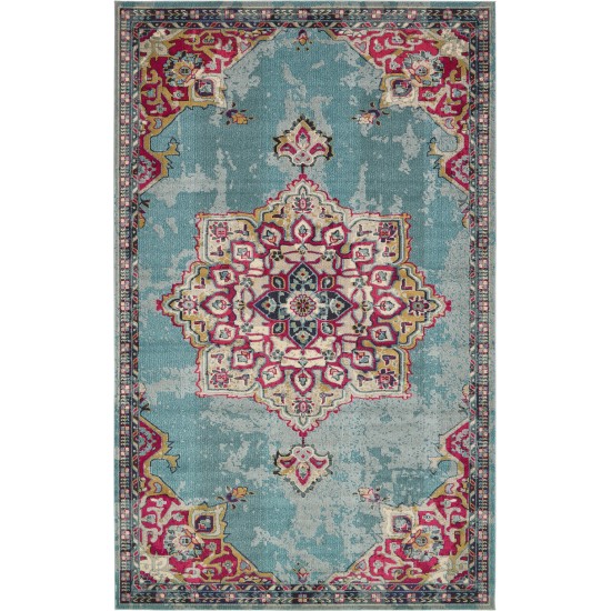 Rug Unique Loom Medici Light Blue Rectangular 10' 6 x 16' 5