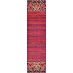 Rug Unique Loom Medici Fuchsia Runner 2' 7 x 10' 0