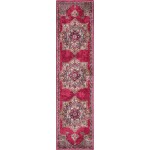 Rug Unique Loom Medici Fuchsia Runner 2' 7 x 10' 0