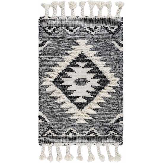 Rug Unique Loom Mesa Charcoal Rectangular 2' 0 x 3' 0