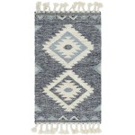 Rug Unique Loom Mesa Navy Blue Rectangular 3' 3 x 5' 0