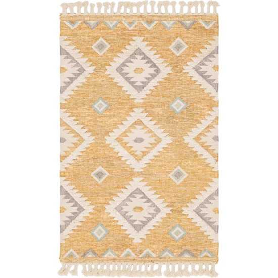 Rug Unique Loom Mesa Yellow Rectangular 5' 0 x 8' 0