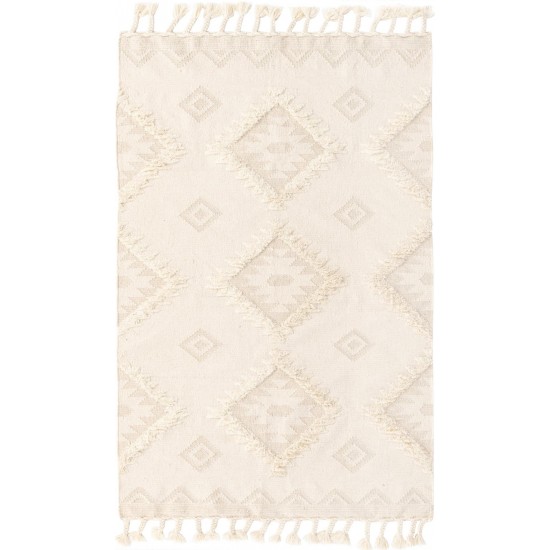 Rug Unique Loom Mesa Ivory Rectangular 5' 0 x 8' 0