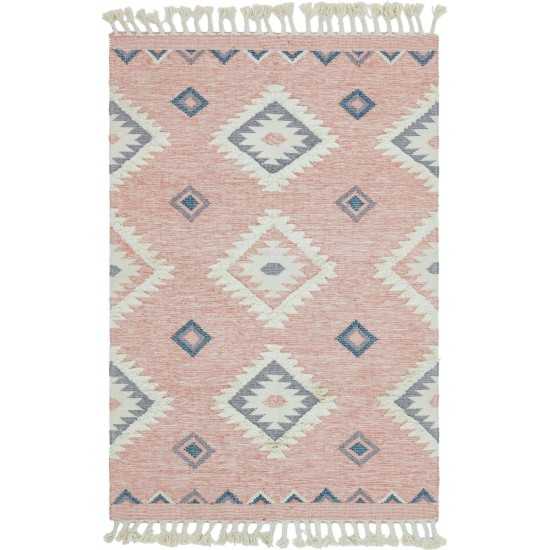 Rug Unique Loom Mesa Pink Rectangular 6' 0 x 9' 0