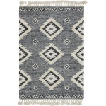 Rug Unique Loom Mesa Charcoal Rectangular 6' 0 x 9' 0