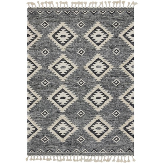 Rug Unique Loom Mesa Charcoal Rectangular 8' 0 x 11' 0