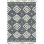 Rug Unique Loom Mesa Navy Blue Rectangular 8' 0 x 11' 0