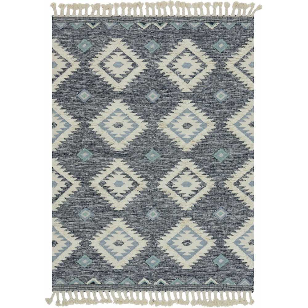 Rug Unique Loom Mesa Navy Blue Rectangular 8' 0 x 11' 0 Rug Unique Loom Mesa Navy Blue Rectangular 8' 0 x 11' 0
