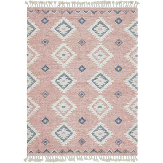 Rug Unique Loom Mesa Pink Rectangular 9' 0 x 12' 0