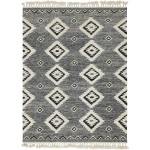 Rug Unique Loom Mesa Charcoal Rectangular 9' 0 x 12' 0