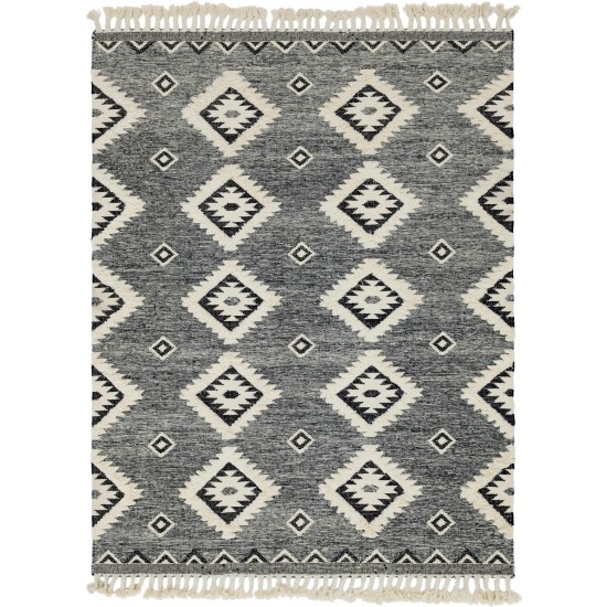 Rug Unique Loom Mesa Charcoal Rectangular 9' 0 x 12' 0