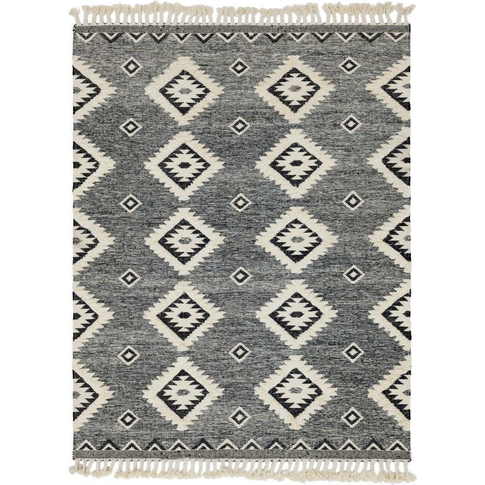 Rug Unique Loom Mesa Charcoal Rectangular 9' 0 x 12' 0 Rug Unique Loom Mesa Charcoal Rectangular 9' 0 x 12' 0