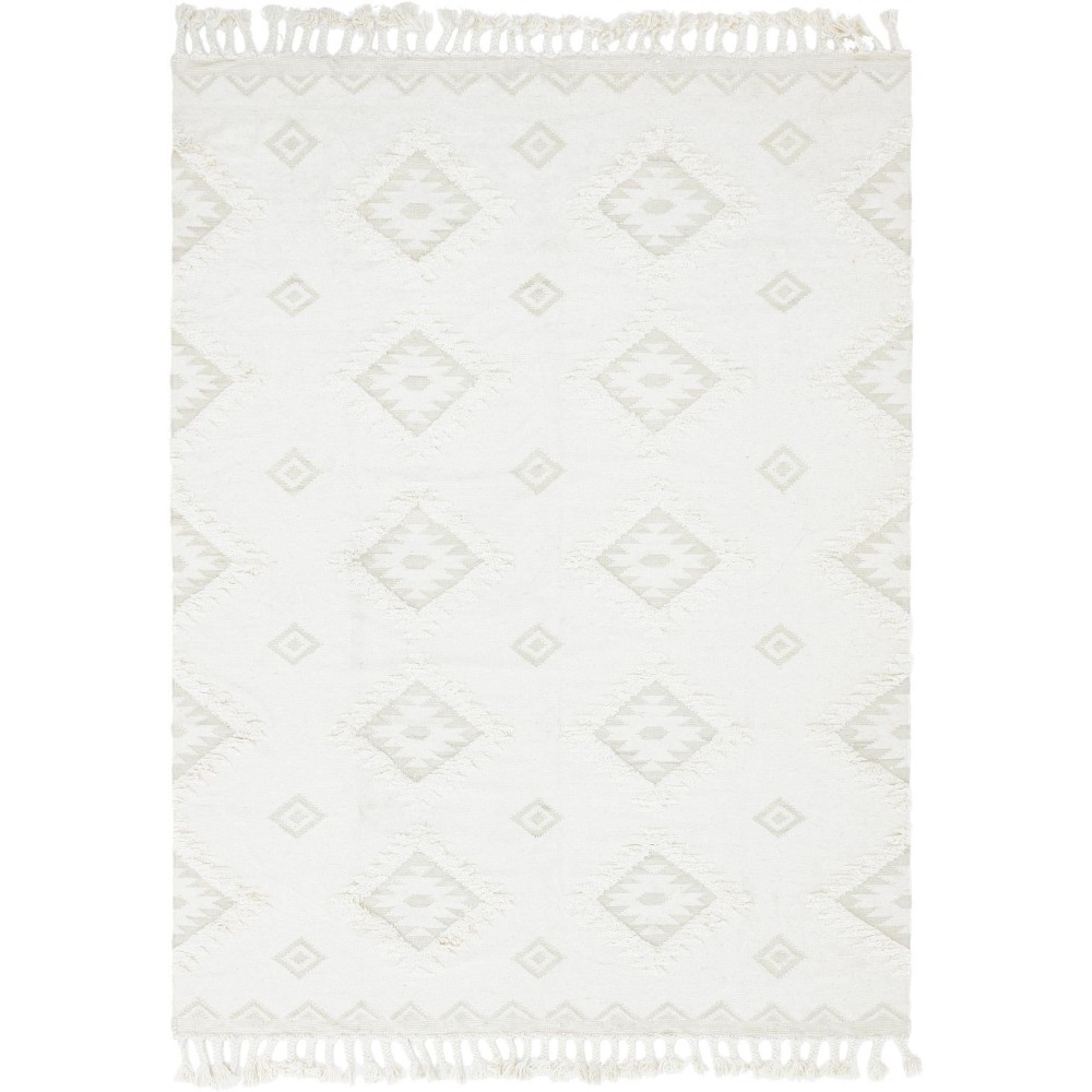 Rug Unique Loom Mesa Ivory Rectangular 9' 0 x 12' 0